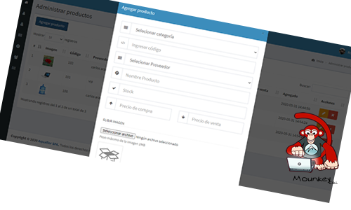 SIstema POS - Mounkey EIRL